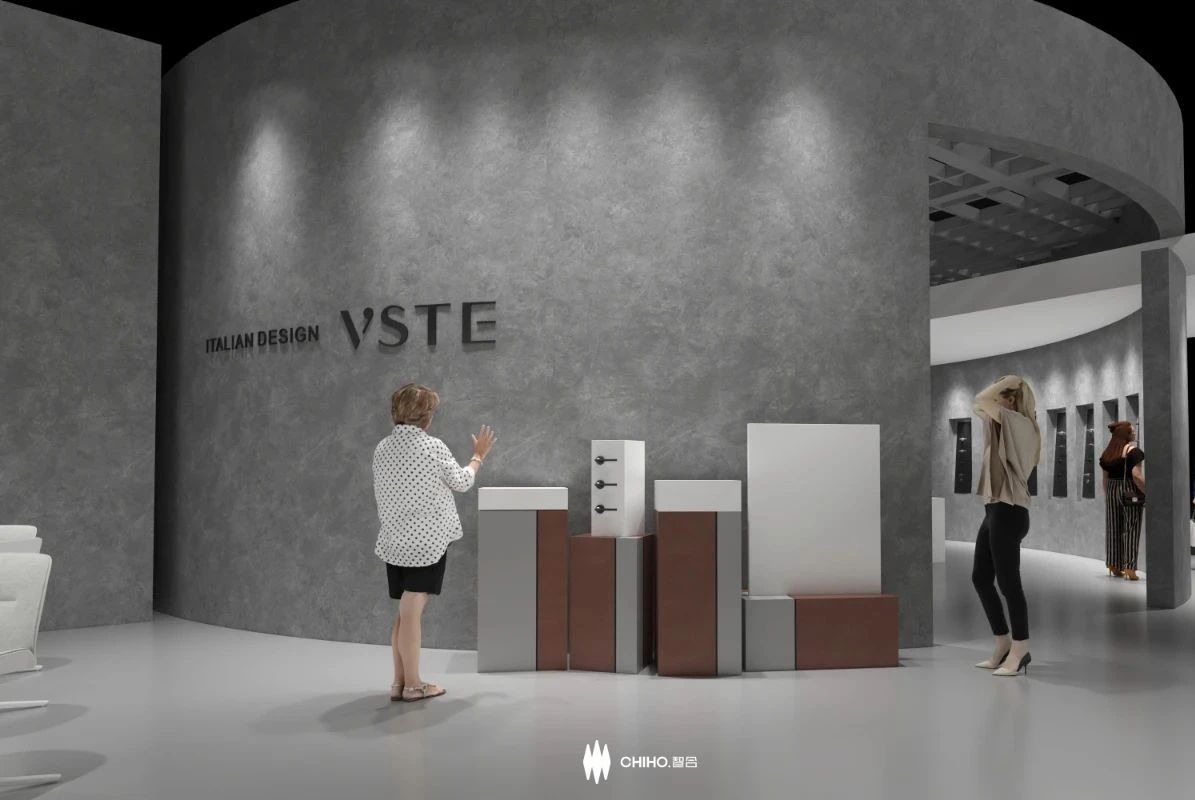 CHIHO · 广州展204㎡灰调展台设计案例丨中国广州-20