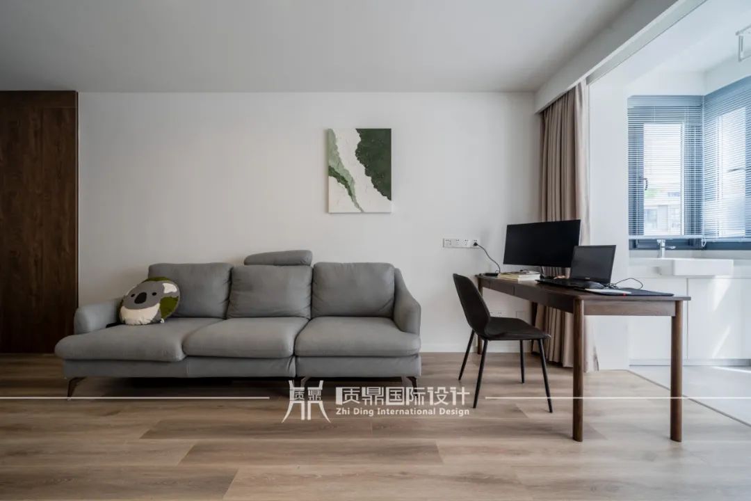 100㎡现代简约之家丨中国虹口丨质鼎国际设计-24