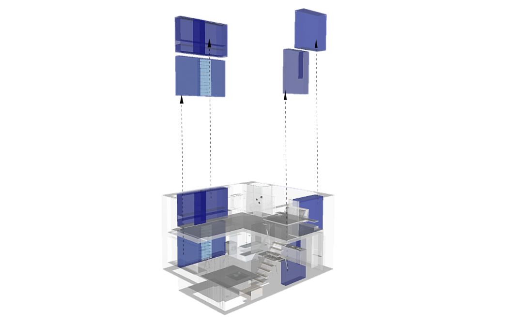 迷你 Loft 的时尚魔力 | 悬挑楼梯、电视隐身、楼梯悬浮-163