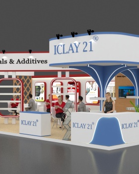 APS Minerals 3 Side Stall