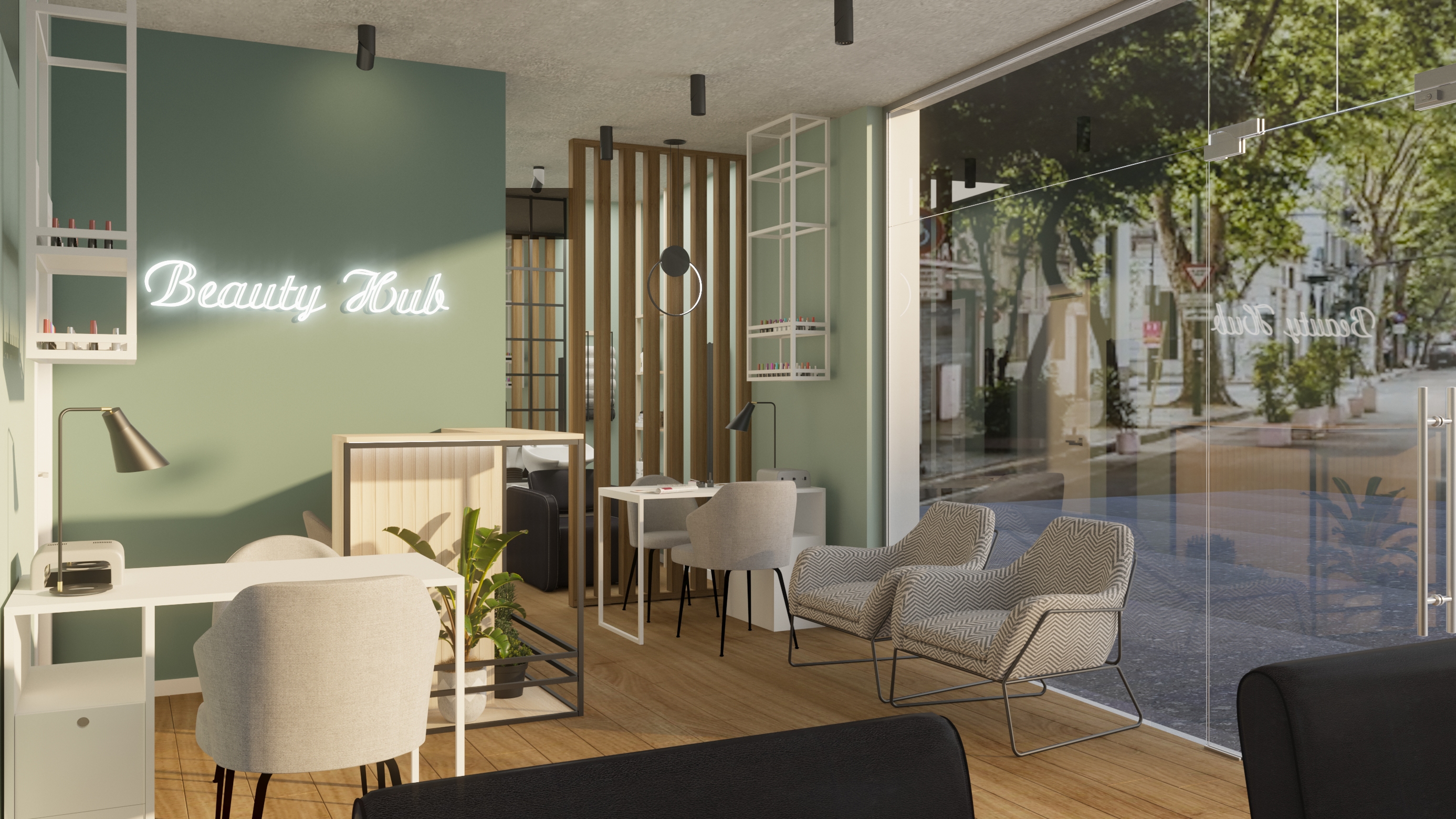 Beauty Hub, Tbilisi, Georgia, 2021-1