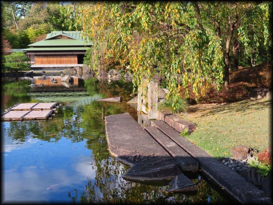 京都迎宾馆池泉庭园丨日本京都-12