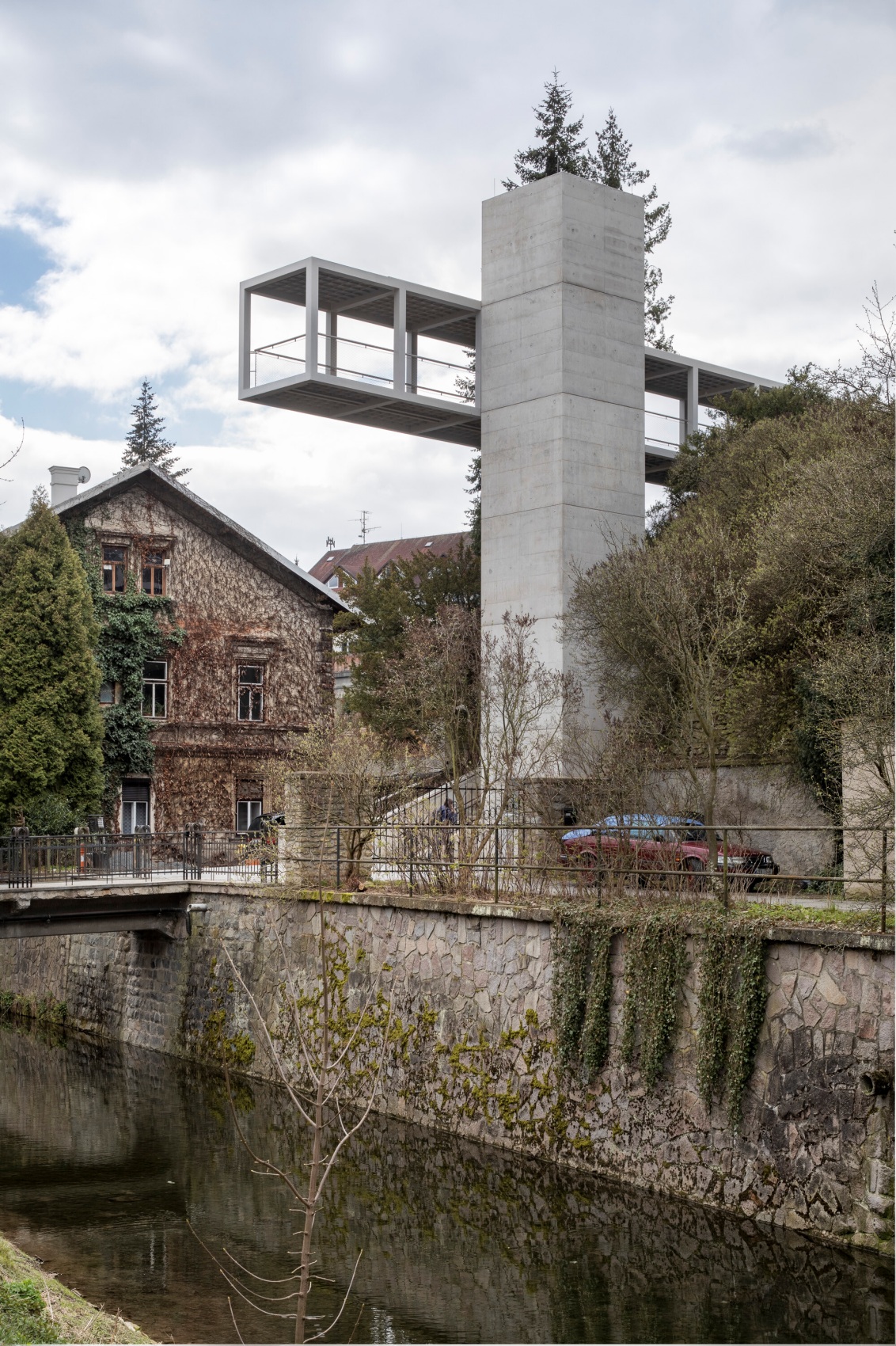 捷克Litomyšl现代主义人行天桥丨EHL & KOUMAR ARCHITEKTI（Lukáš Ehl等）-24