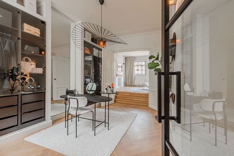 阿姆斯特丹 17 世纪独特运河房里的时尚斯堪的纳维亚公寓-25