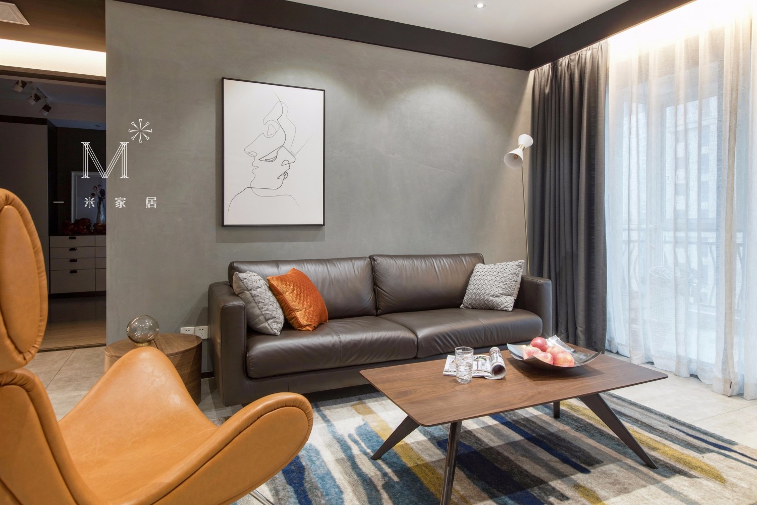 110m²现代极简住宅 | 金属与木质的简约艺术-4