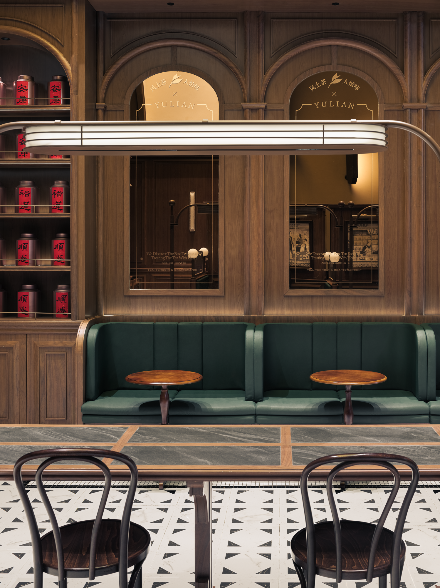 南洋风与中式茶的奇妙碰撞 · 裕莲茶楼新空间丨中国西安丨YEAPLAB-28
