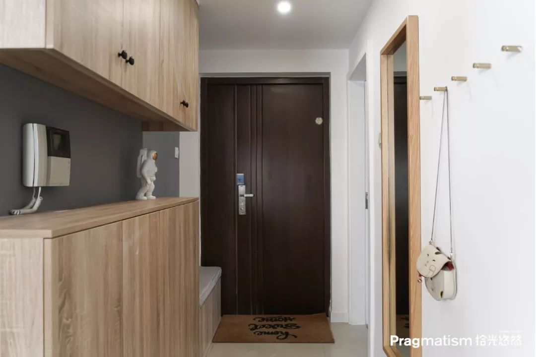 150㎡二手房逆袭，北欧复古风助新人打造专属爱巢-43