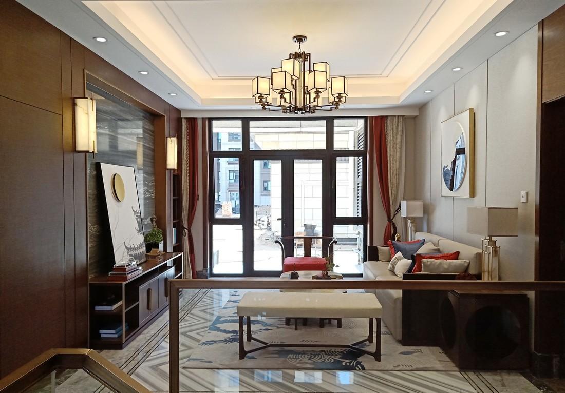 北京琦韵亦品装饰设计有限公司打造新中式样板间,呈现雅致空间-0