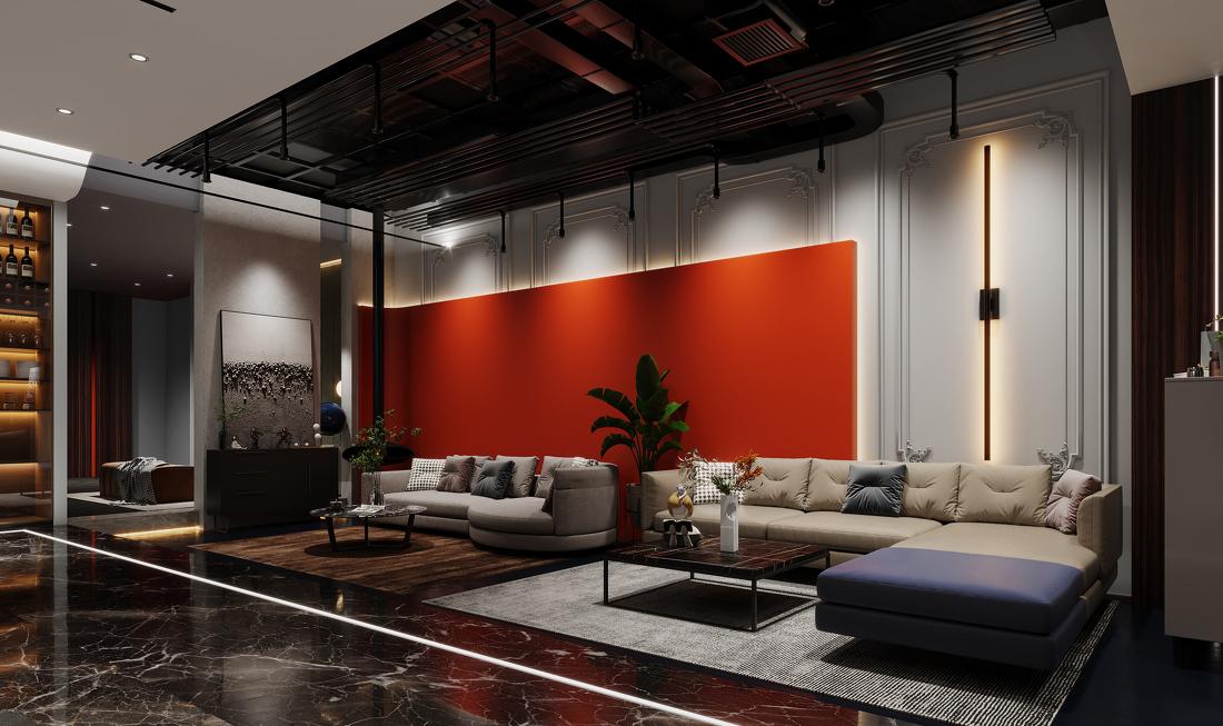 欧意家居展厅·现代简约风格展示空间-12