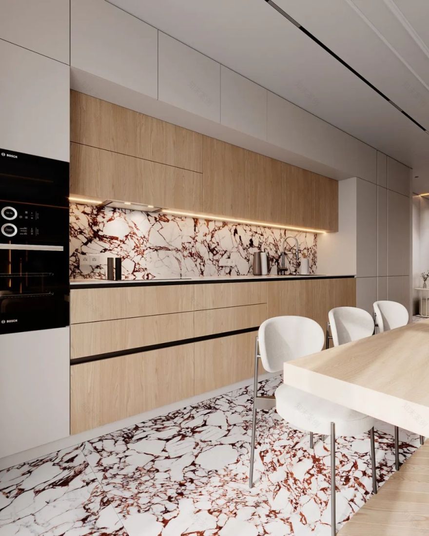 简约轻奢大平层设计丨BODES Studio-24