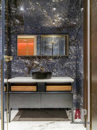 “Парк Фонте”四层高现代城镇住宅室内设计丨Чернявская Анастасия-53