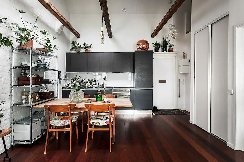 瑞典 37 平米公寓 设计巧妙空间利用率高-3