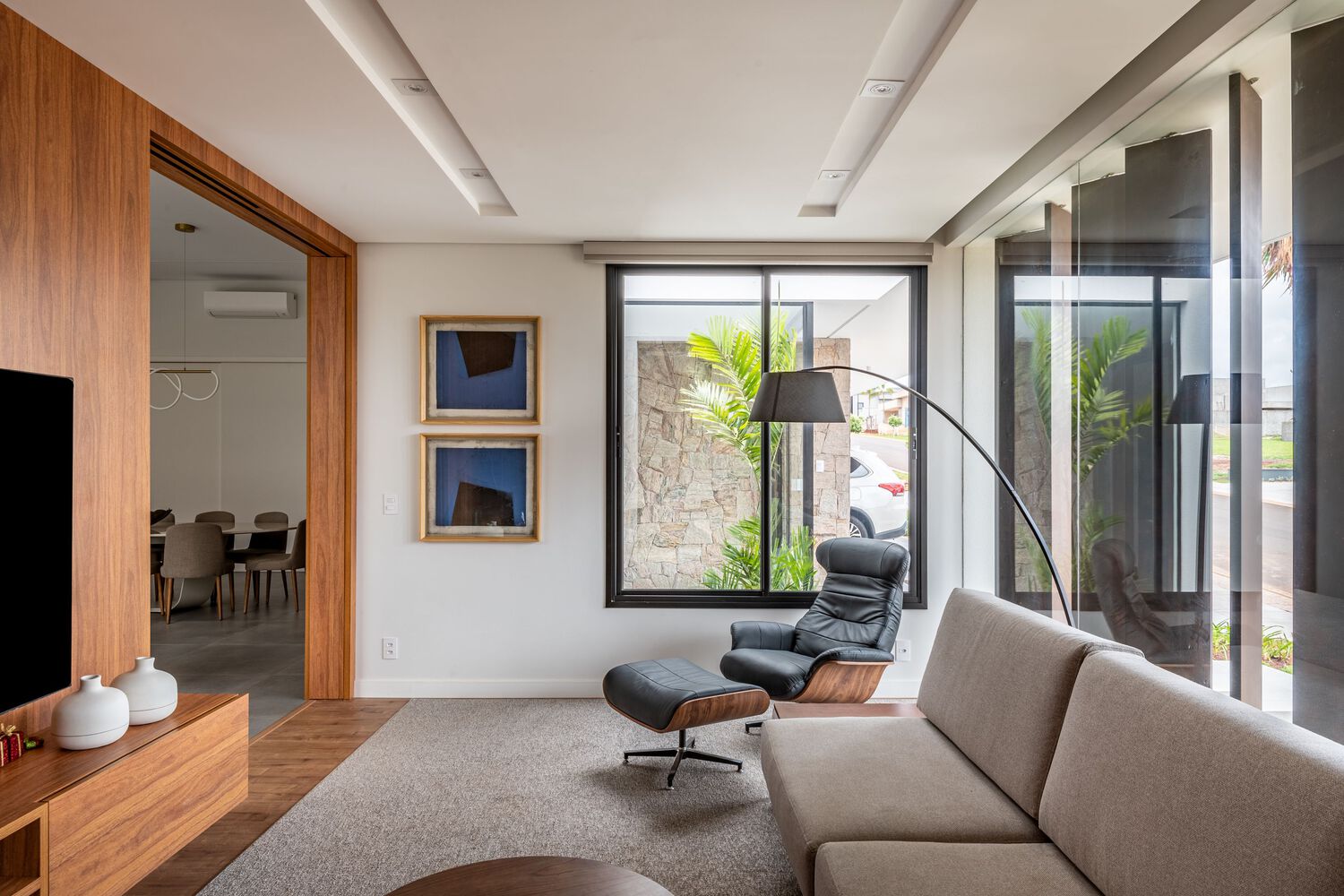 Patio House,现代家庭共享空间设计-34