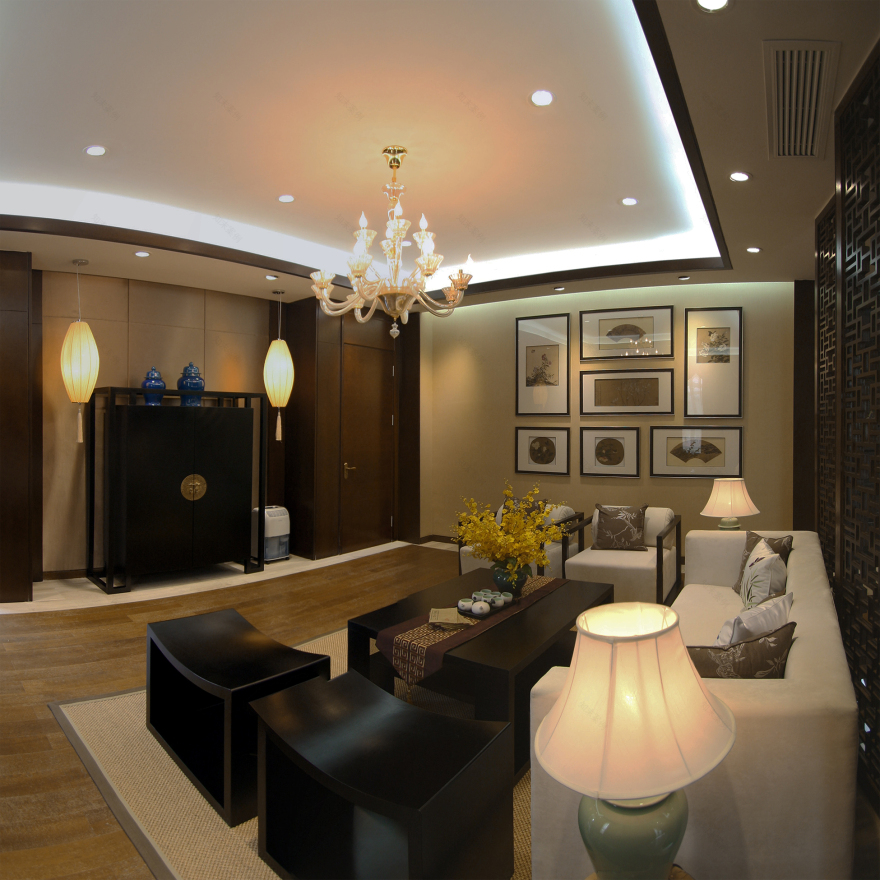 大连上乘设计 大连泰达慧谷样板房-14