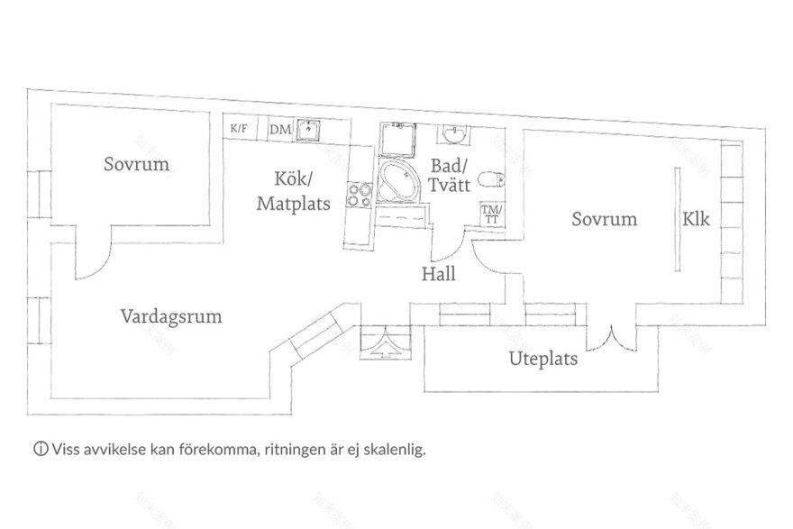 黑色地板和柔和的女性化装饰:哥德堡的宜人公寓-24