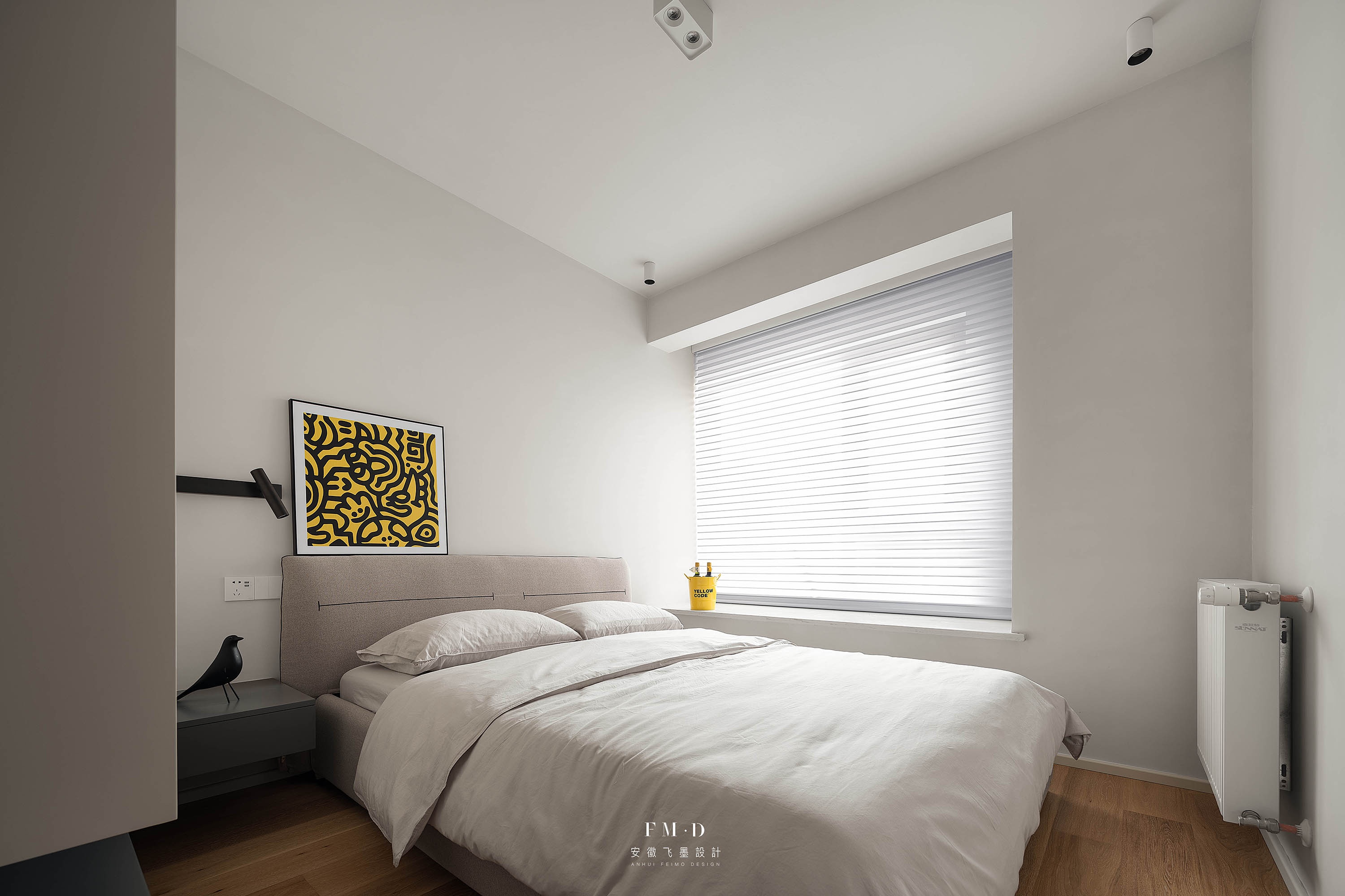 独居男士的130㎡极简风丨中国合肥丨飞墨设计组-41