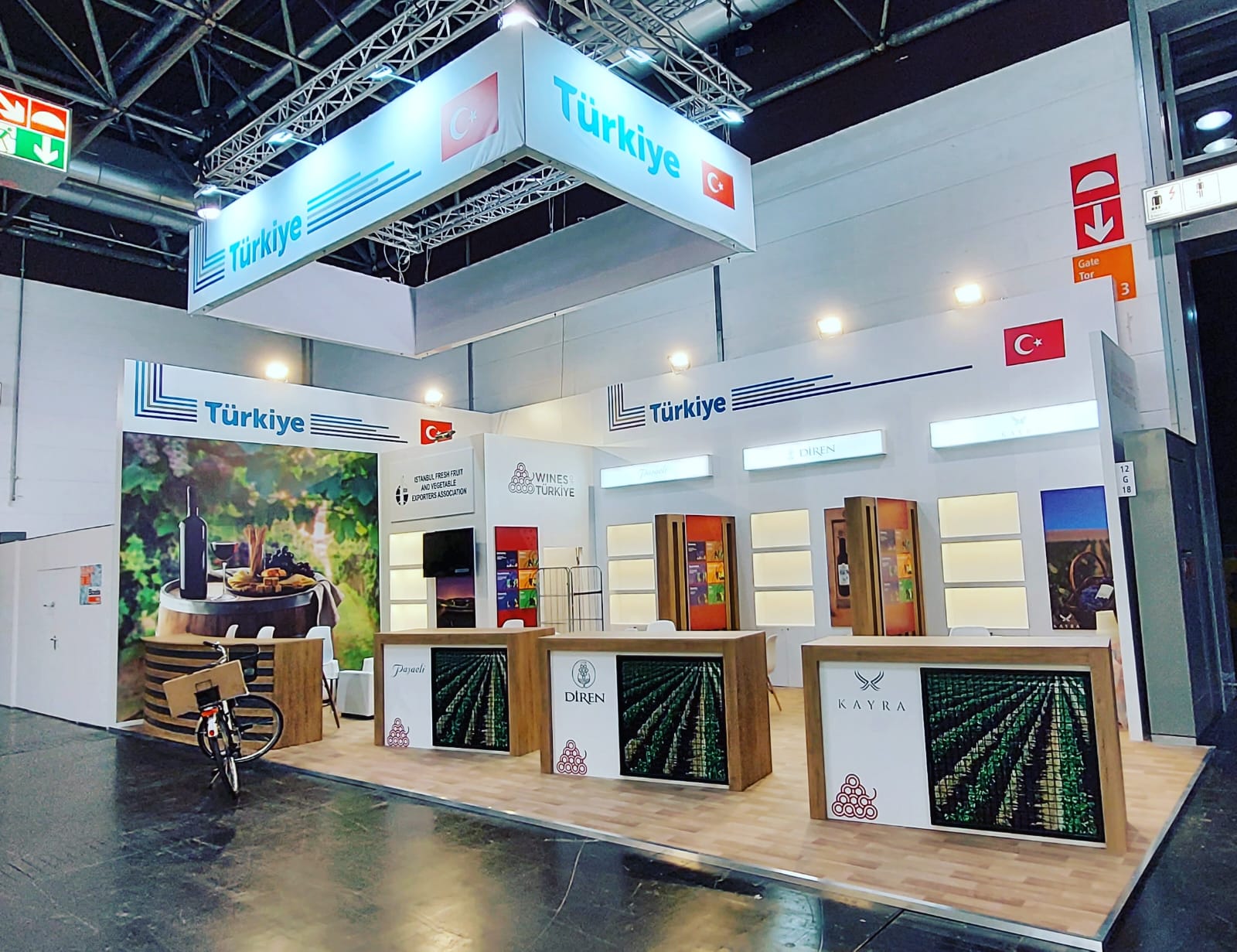 TÜRKİYE PAVILION, IIB, PROWEIN DUSSELDORF ,2023-2