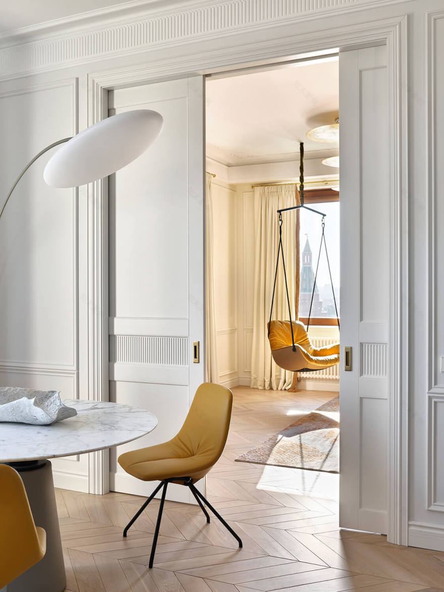 莫斯科明亮优雅的公寓丨俄罗斯莫斯科丨ELKA Interiors-20
