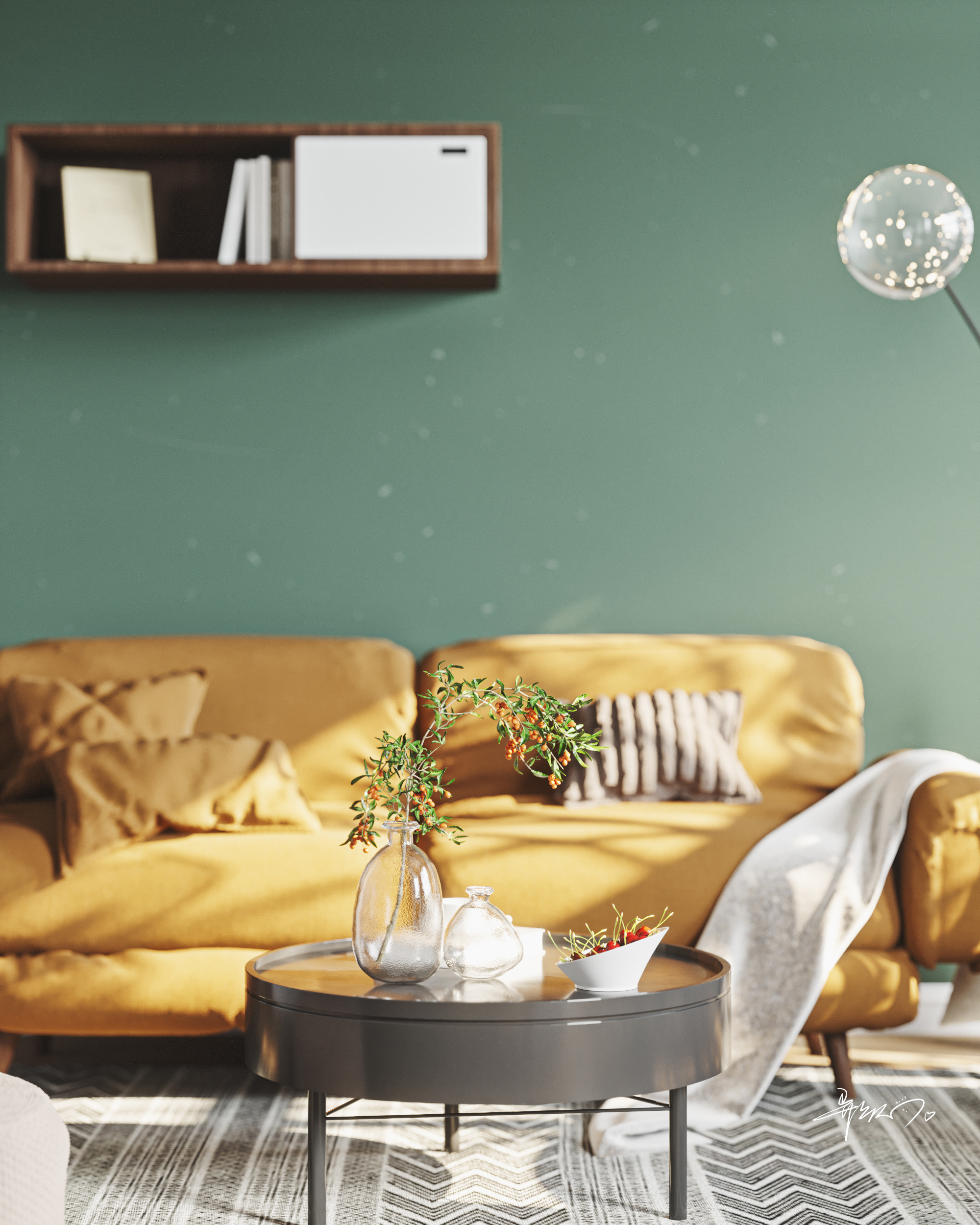 简约现代风住宅设计丨知名设计师-13