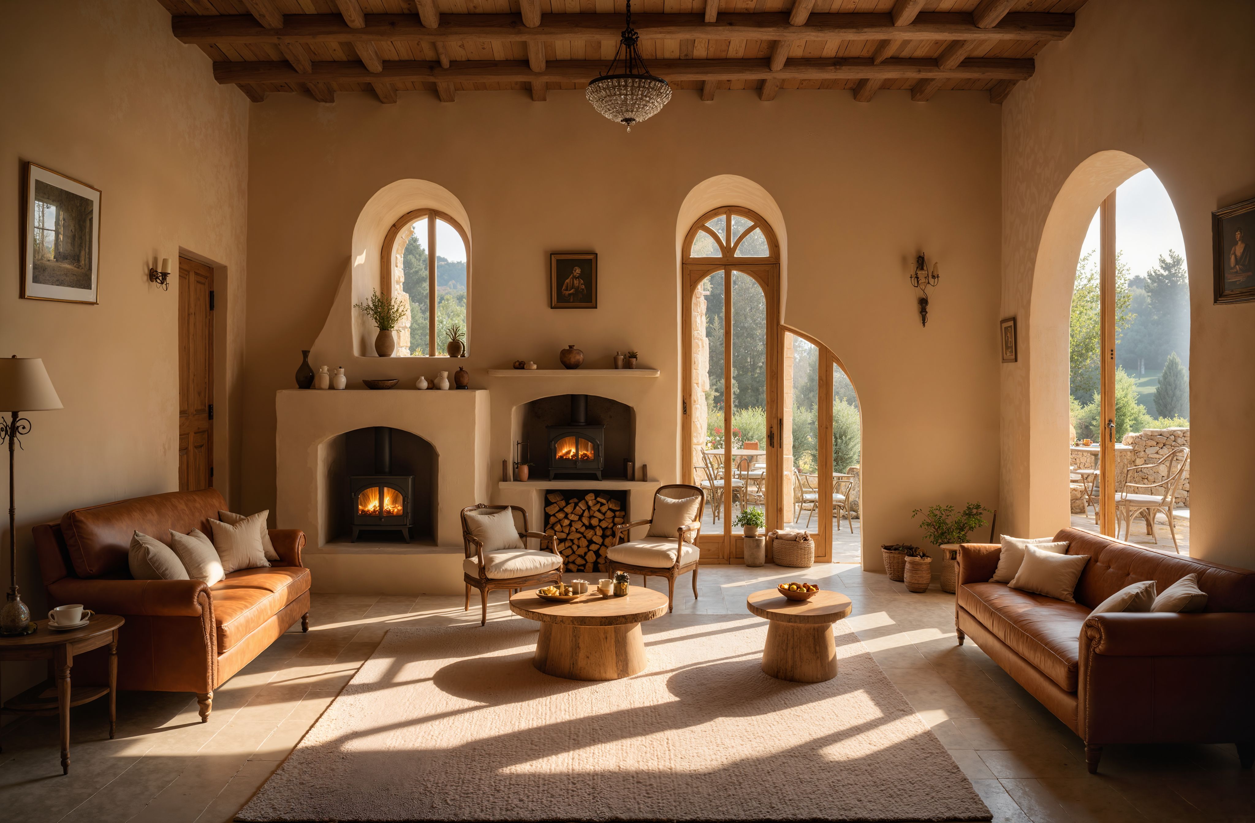 澄光漫溢，结构叙事：筑就法式乡村的呼吸感-14