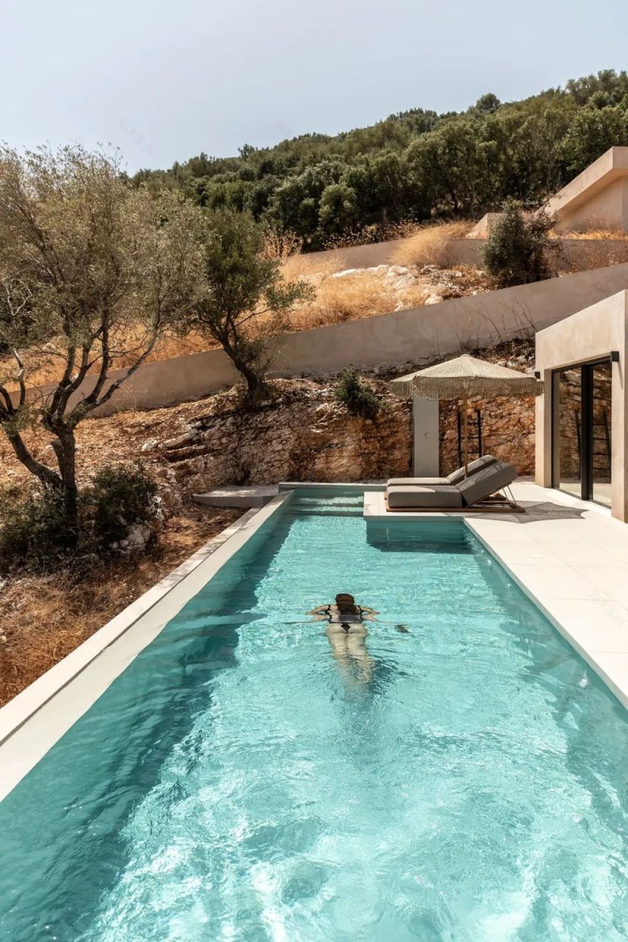 凯法利尼亚岛的石头别墅丨希腊丨Kleoniki Androni-49