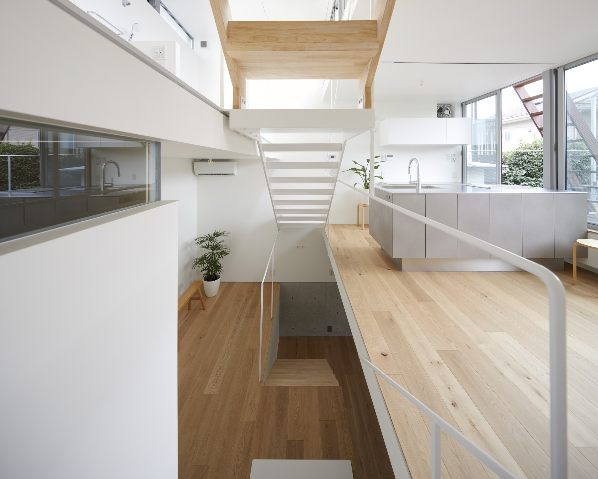 台阶式花园住宅丨日本丨Niji Architects-34