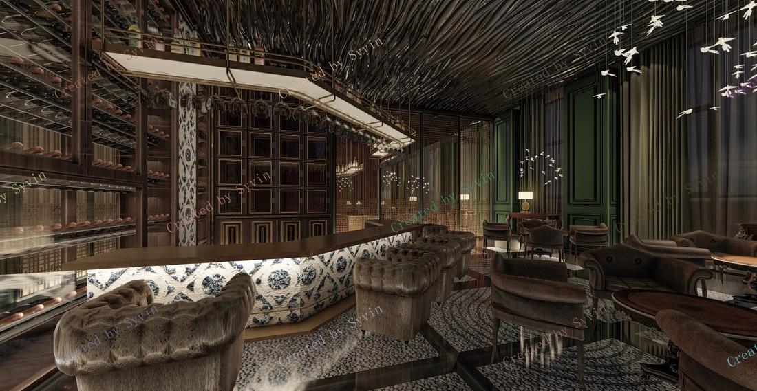 高端私房菜餐厅设计 | 自然与都市的和谐交融-8