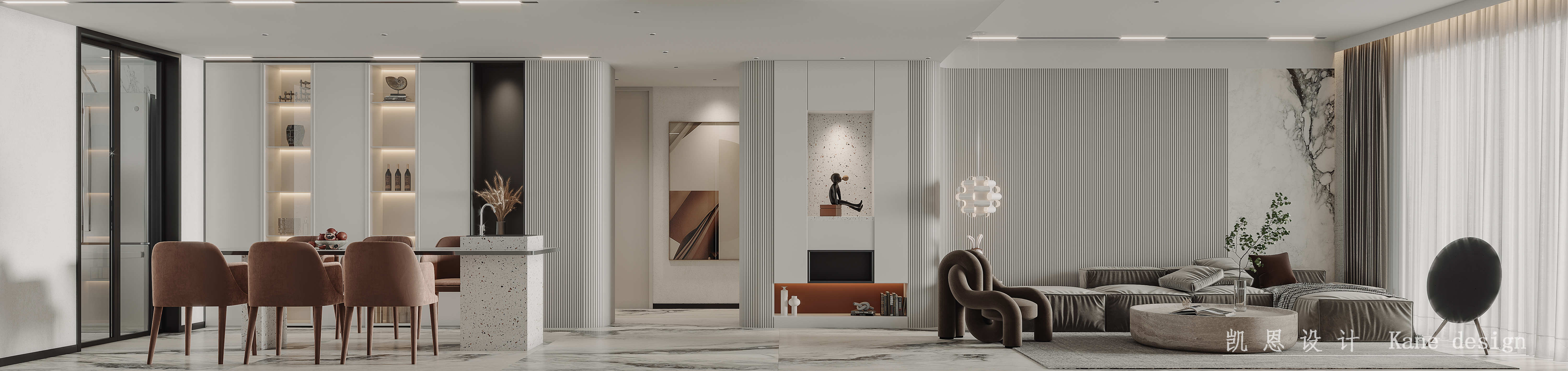 金华 143 平米简约三居室，凯恩设计事务所 60 万打造温暖家居-11