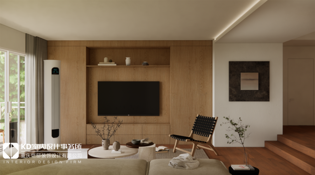 重庆龙湖西苑原木风住宅丨中国重庆丨KD室内设计事务所-25
