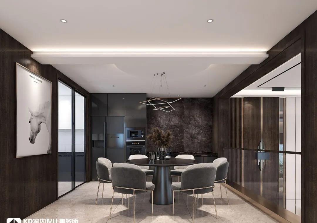 轻奢风高品质家居设计，打造都市身心归处-14