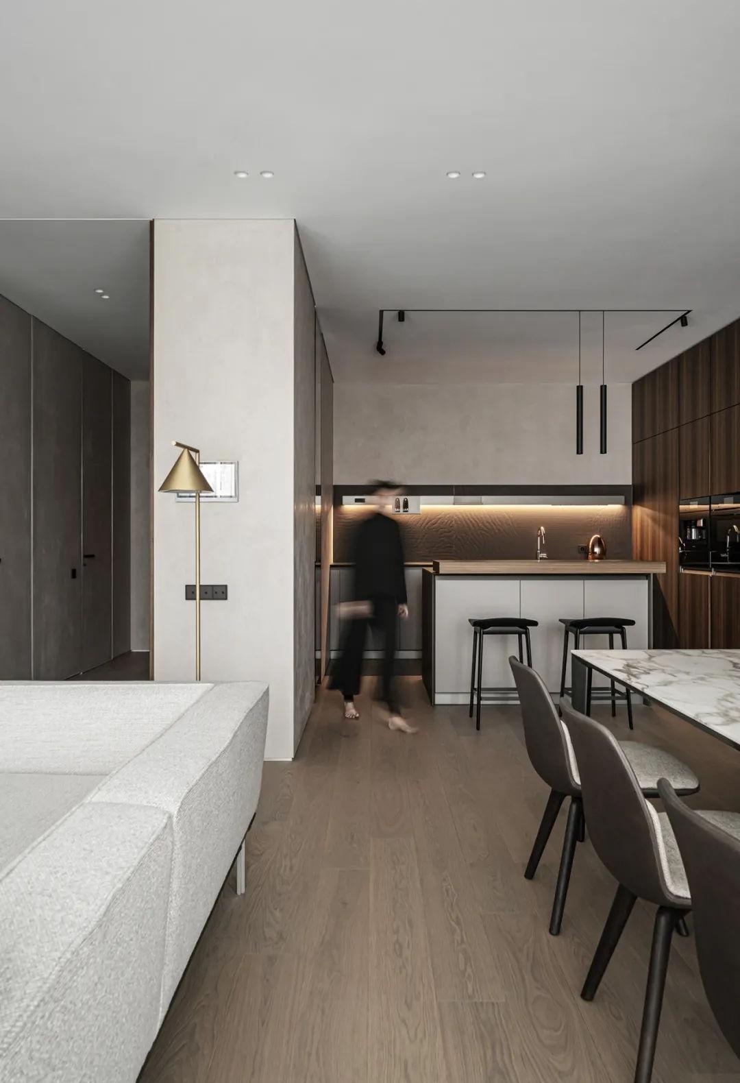 轻奢优雅的 104㎡现代家居丨乌克兰基辅丨Daria Babii-22