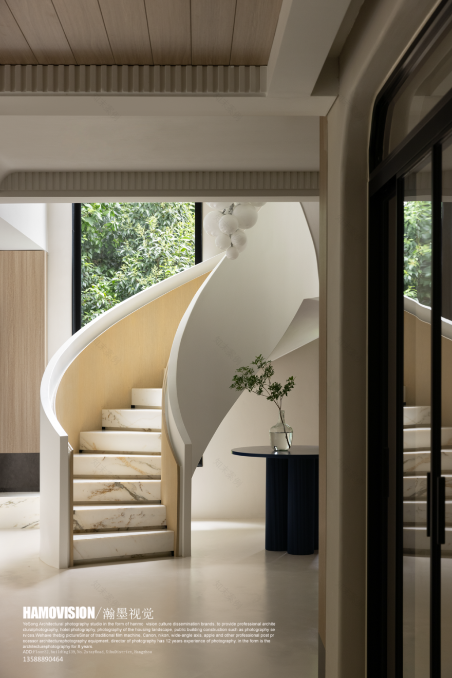 上海独栋别墅·叶淼 · 时尚博主的艺术奶油之家丨中国上海丨原壹空间设计-11