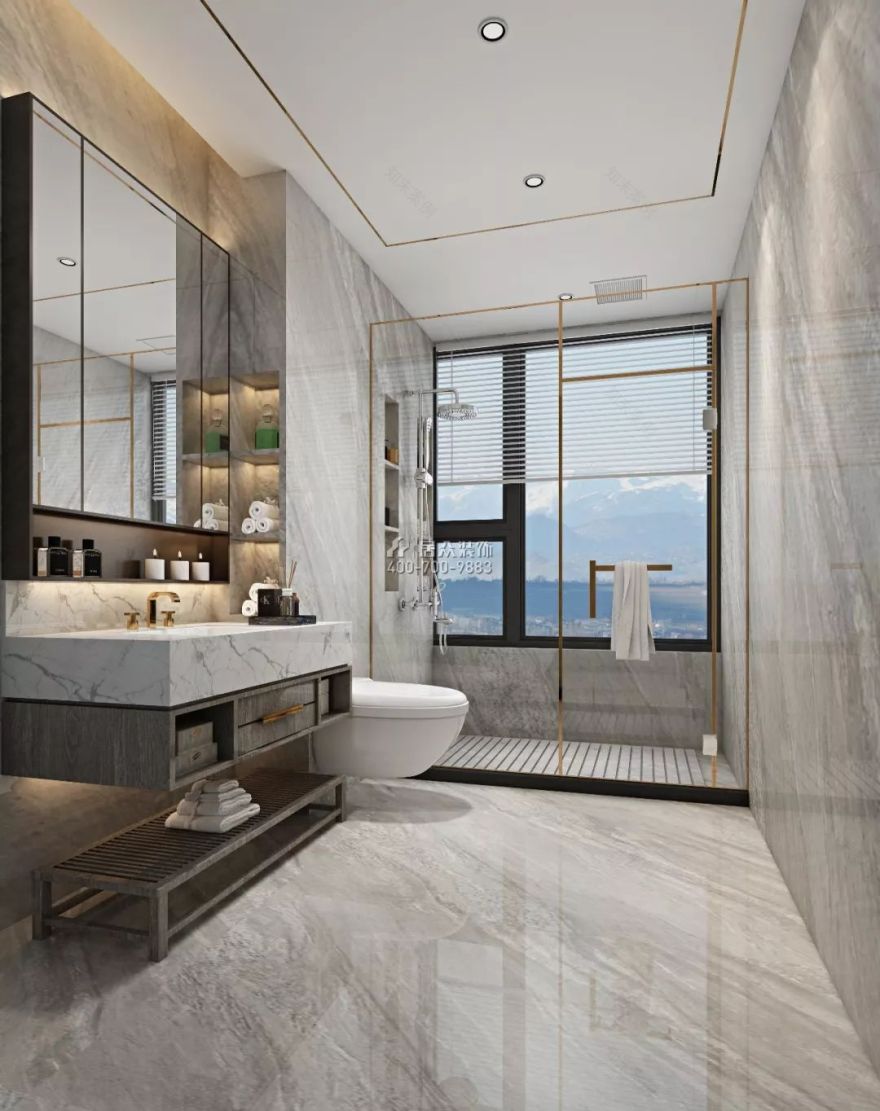 居众案例 | 171㎡现代轻奢风 演绎精致格调!-25