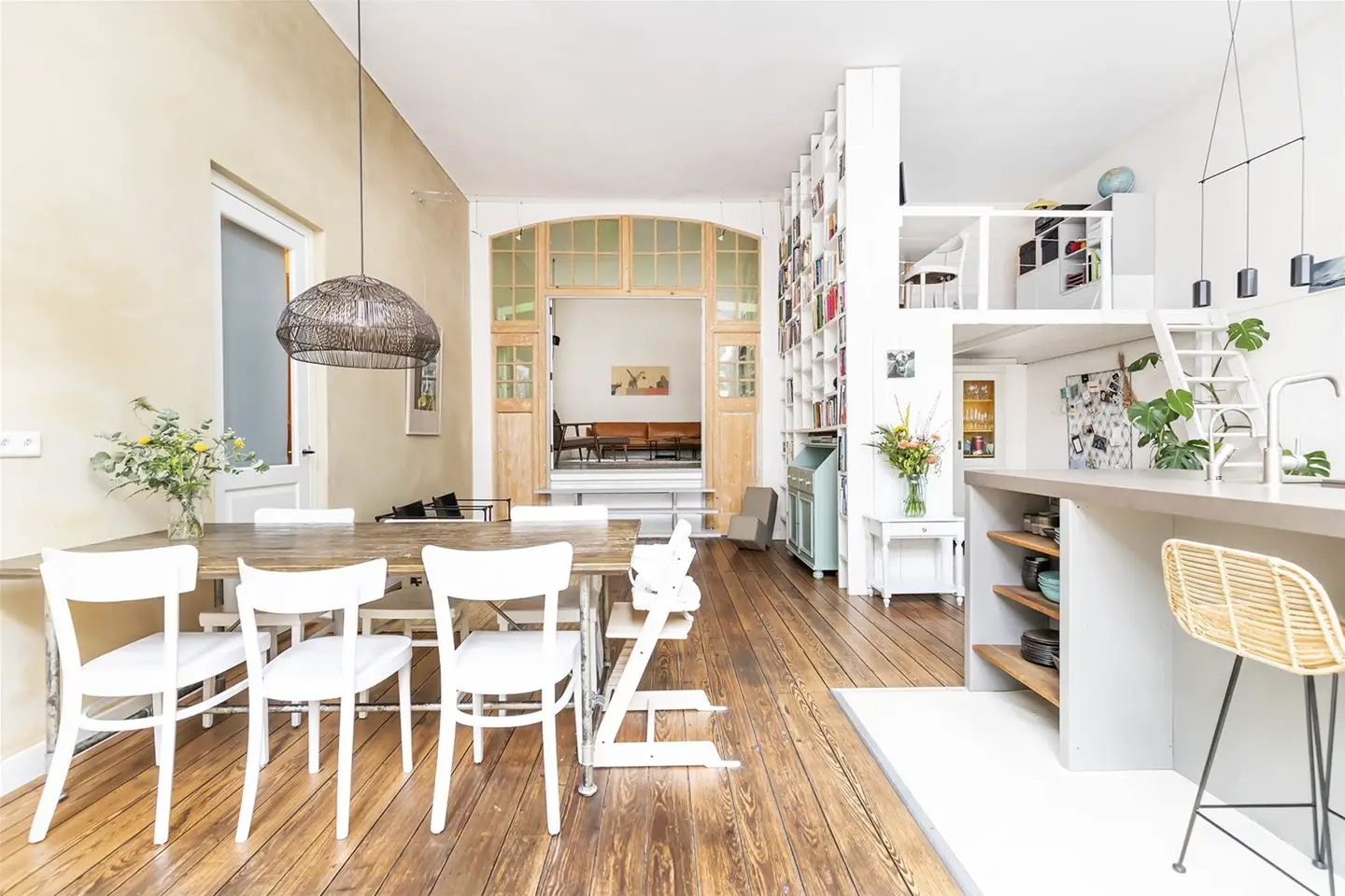 荷兰阿姆斯特丹砖石老楼复式阁楼设计-3