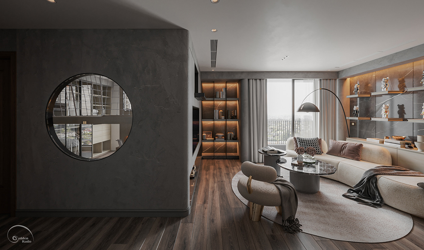 超有设计感的公寓设计 每一处细节尽显高级！-5