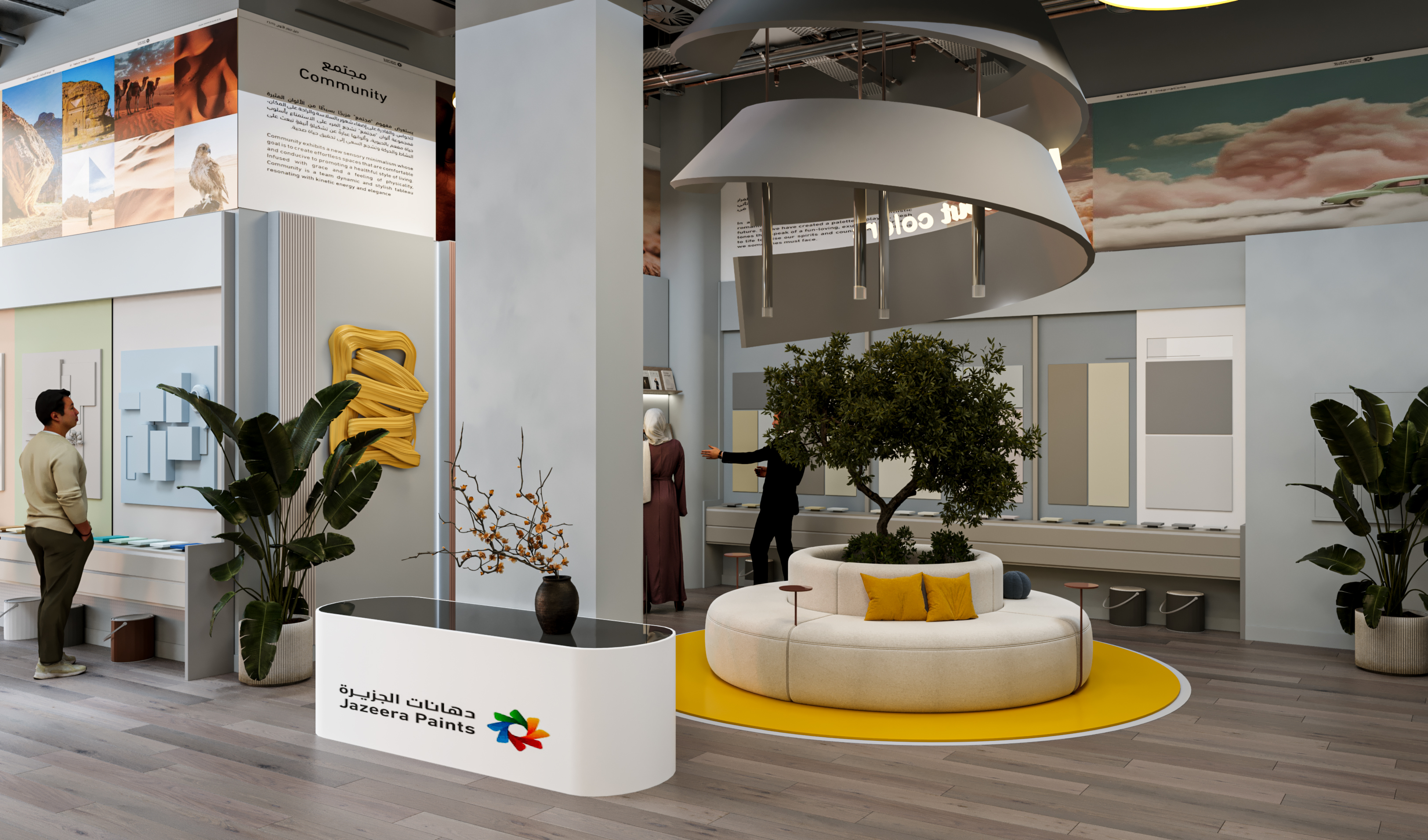 El  Jazeera展厅设计丨沙特阿拉伯丨Awab Elsaid designs-22