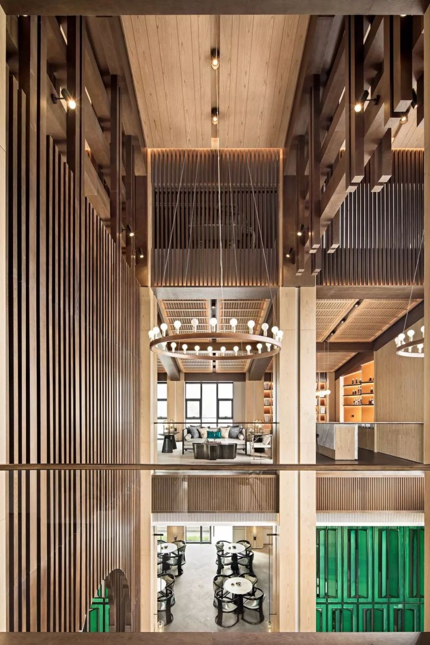 崇義綠邦合一山居銷售中心 | 竹鄉文化的室內空間演繹-31