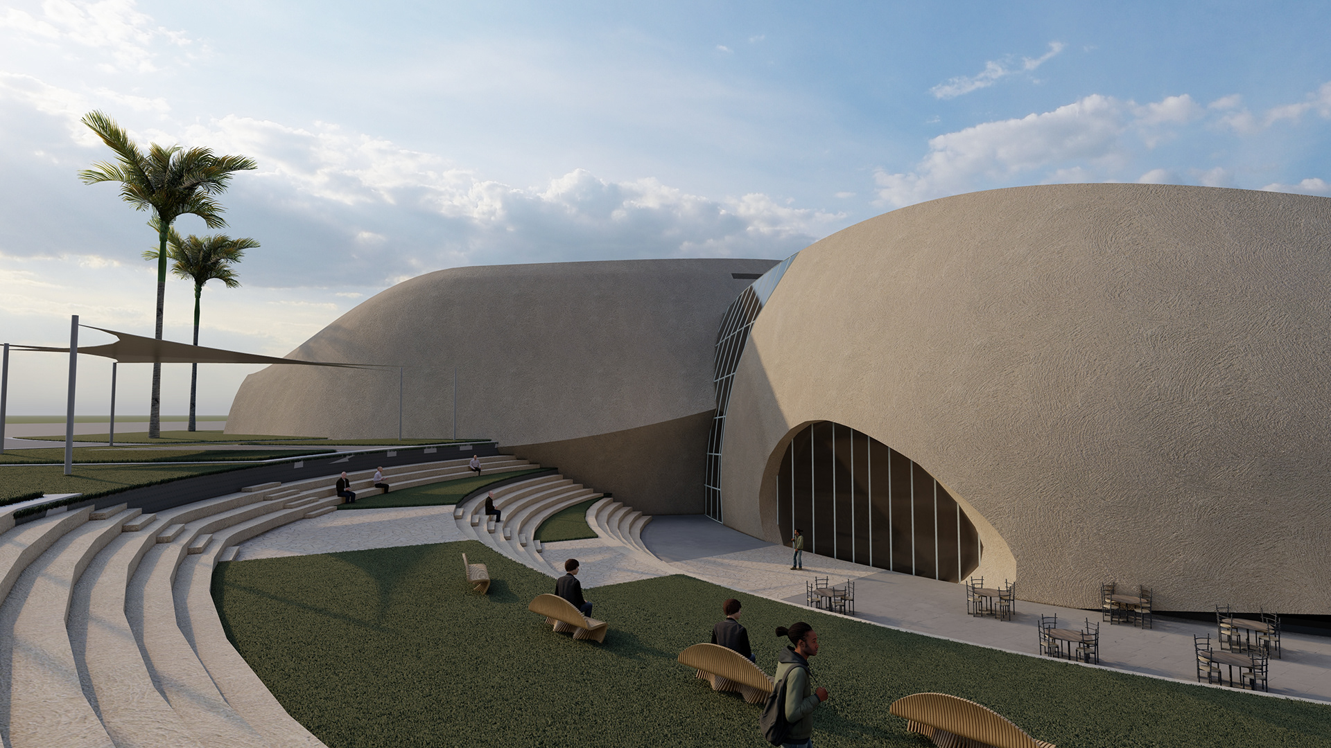 埃及和苏丹博物馆丨亚历山大大学美术学院建筑系-10