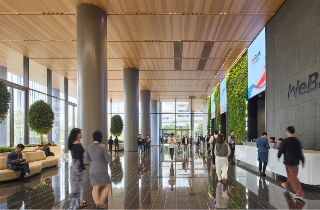 【AT】SOM新作|微众银行新总部大楼，面向未来的办公空间范式-11