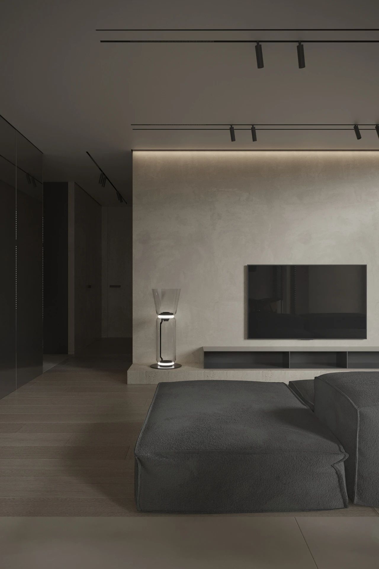 Ivan Honcharenko 打造 100㎡高级灰空间,简约而细腻-11