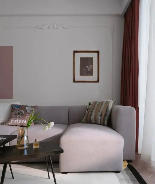 90㎡现代欧式风装修案例-11