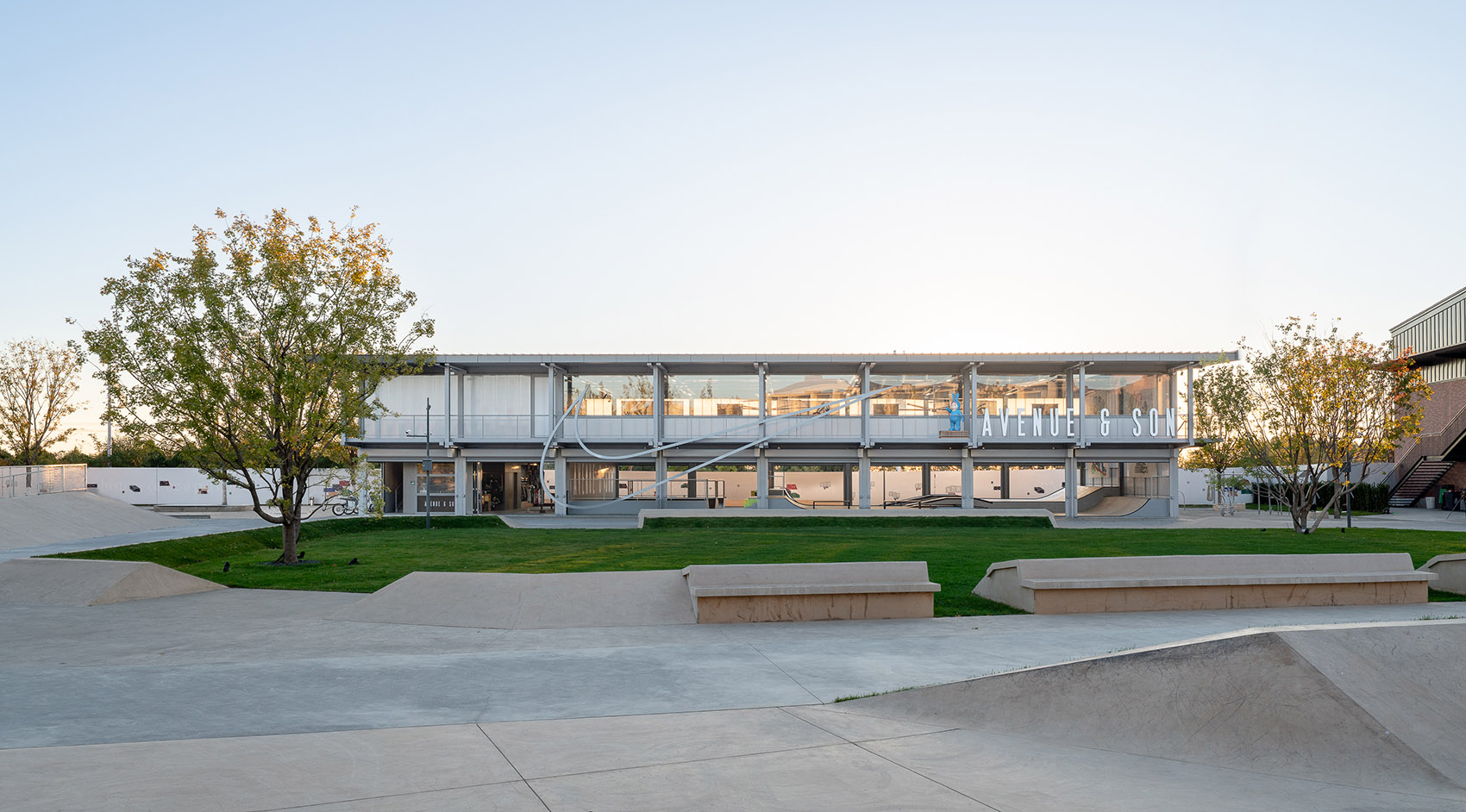 AVENUE & SON阿那亚北岸滑板公园丨中国秦皇岛丨万社设计(Various Associates)-32