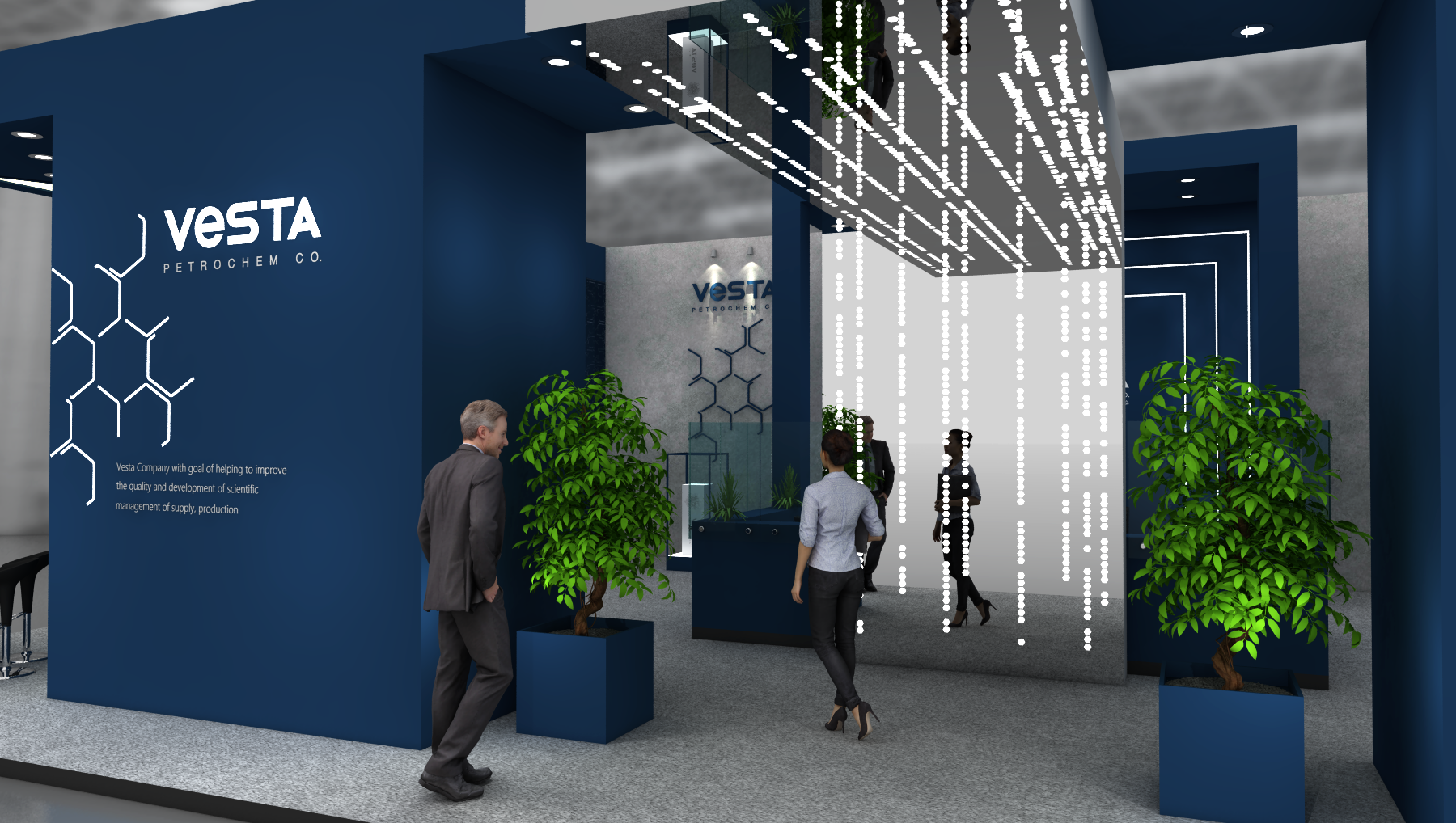 Vesta Petrochem 展览展台设计-6