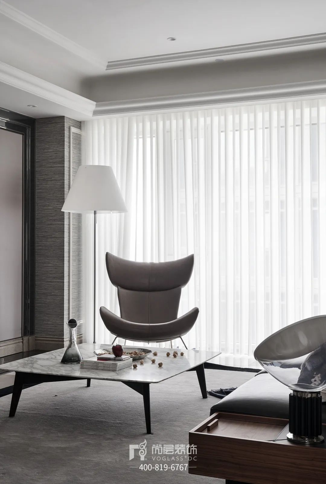 杭州450㎡黑金质感别墅装修，格调满满，都市精英男女标配！-26