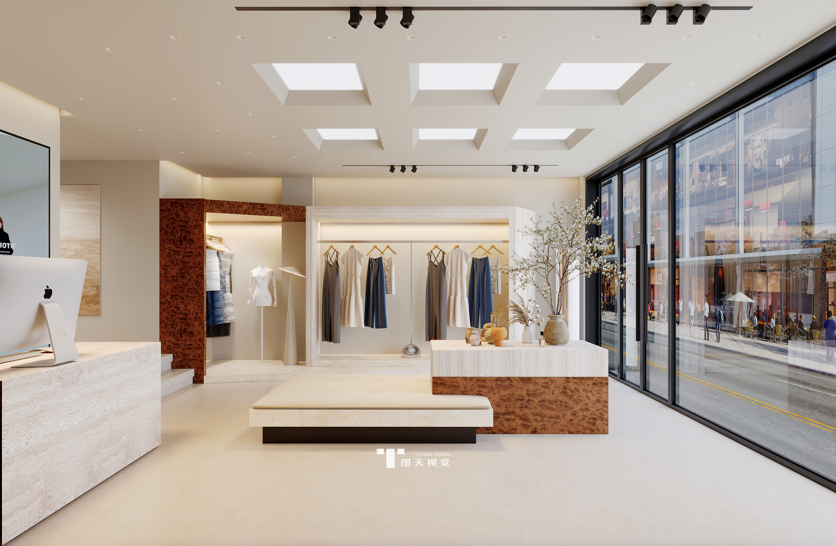 甜甜极简奶油风 ~ 高级感时装店-1