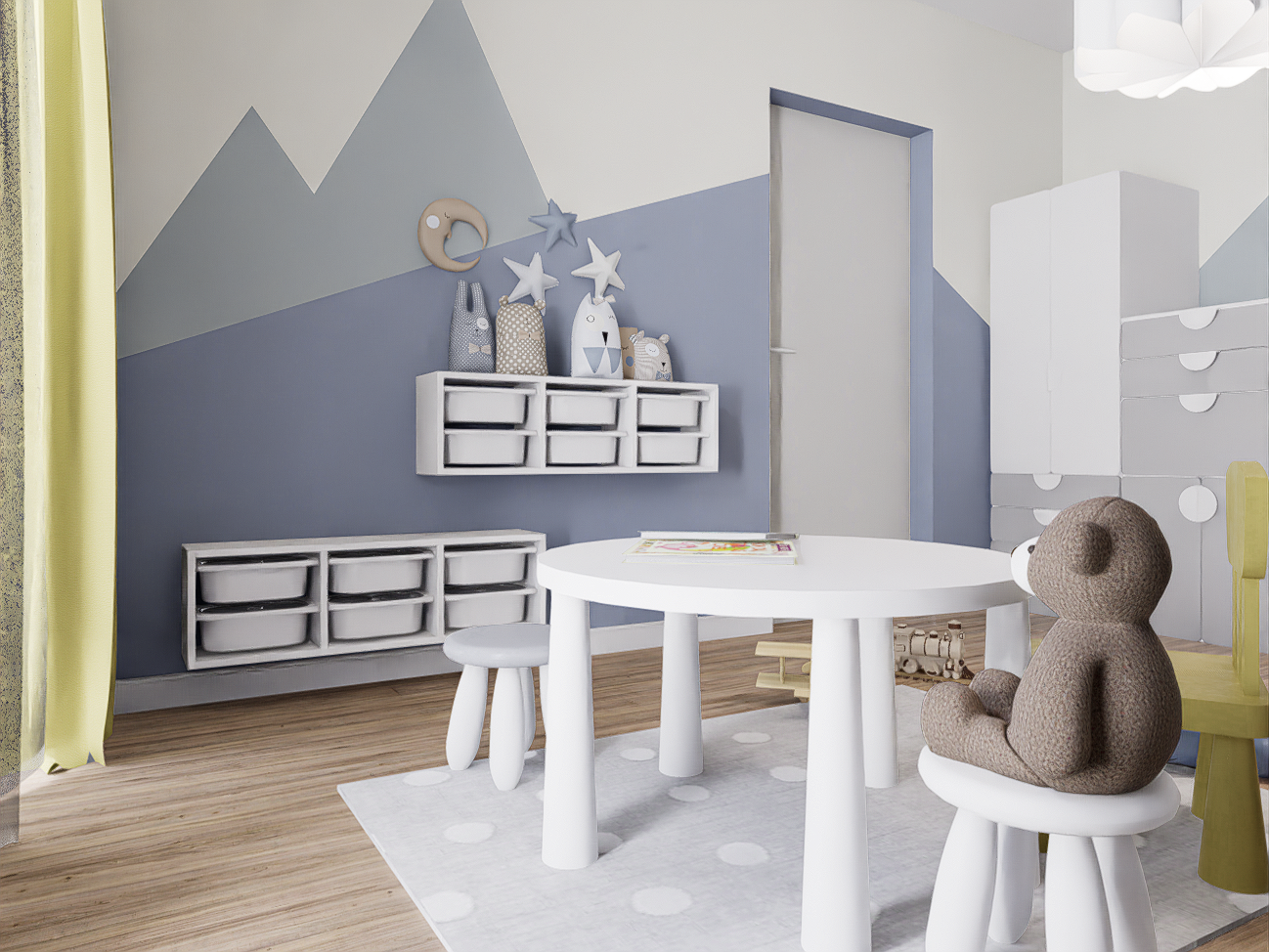 儿童房设计项目丨Wojciech Zientek（zientek.studio）-7