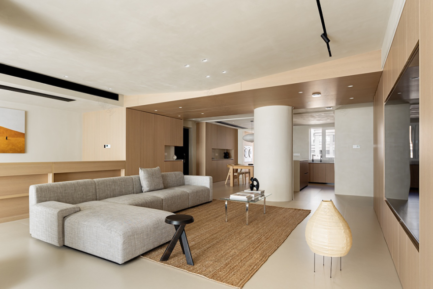 简约原木风:自由无界的理想家丨予上设计-47