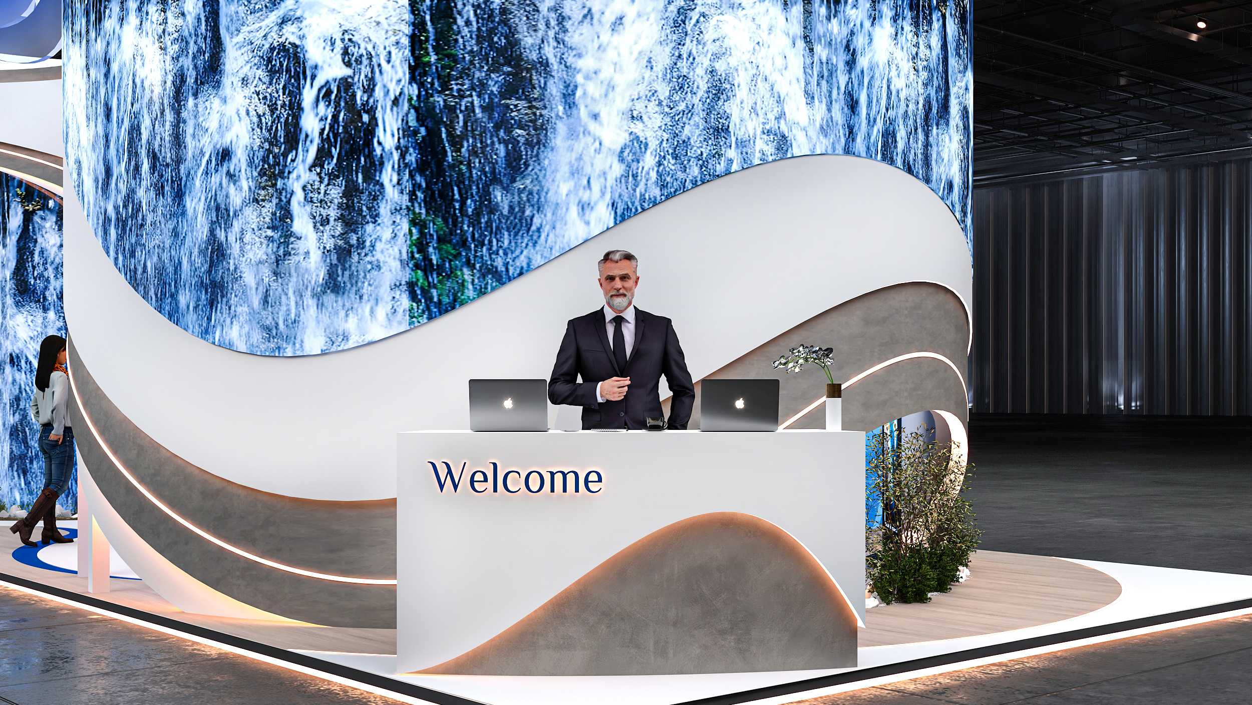 Pure Health  WHX Tech展会展位设计丨未明确提及-6