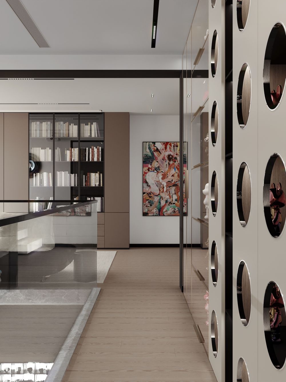 最近渲染，地下室也可以这样设计-8