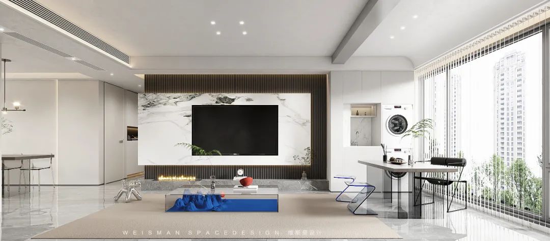 黑白灰雅境 · 湖北孝感 140㎡全案设计丨中国孝感丨苏州维斯曼全案设计-14